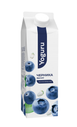 Yougurt 1,5% 500 g with stuffing “blueberry"