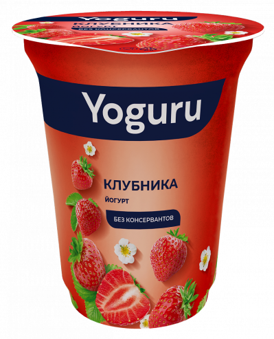 Yougurt 1,5% 310 g with stuffing “ Strawberry”