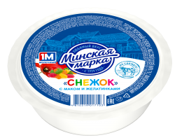 Продукт творожный "Десертный" 7% 400 г с маком и желатинками