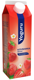 Yougurt 1,5% 500 g with stuffing “Strawberry"