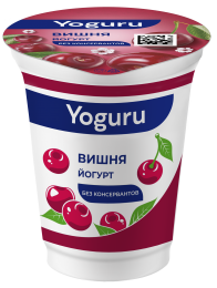 Yougurt 1,5% 310 g with stuffing “ Cherry”