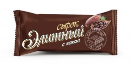 Glazed curd “Elitnyj” with cacao 23% 38g
