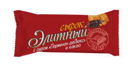 Сырок творожный  глазированный с сыром "Пармезан деЛюкс" и какао "Элитный" массовой долей жира 23%