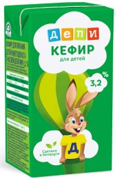 Кефир 3,2% 0,25 кг