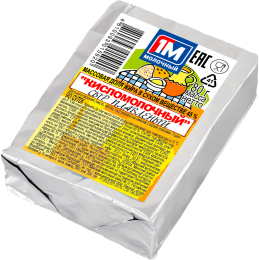 Сыр плавленый "1М Молочный" Кисломолочный 45% 80 г 