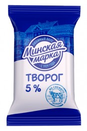 Тварог "Мінская марка" 5% 180 г