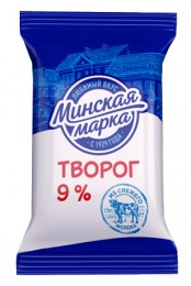 Тварог "Мінская марка" 9% 180 г