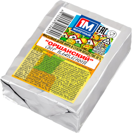 Сыр плавленый "1М Молочный" Оршанский 30% 80 г 