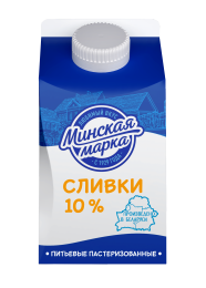 Сливки "Минская марка" 10% 500 г