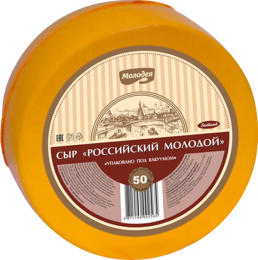 Сыр "Российский молодой" 50%