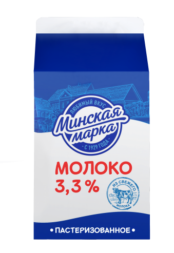 Малако 3,2% 0,5 л пастэрызаванае