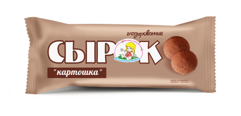 Сырок глазированный "Картошка" 18% 45 г