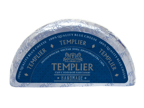 Сыр "TEMPLIER" с голубой плесенью 55%