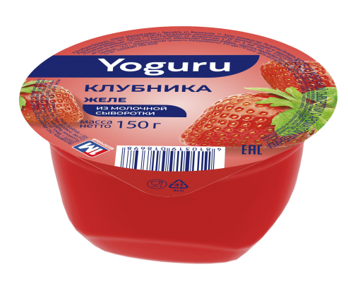 Желе из молочной сыворотки "Yoguru"