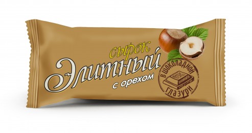 Сырок глазированный "Элитный" 20% 38 г с орехом