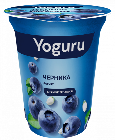 Yougurt 1,5% 310 g with stuffing “ Blueberry"