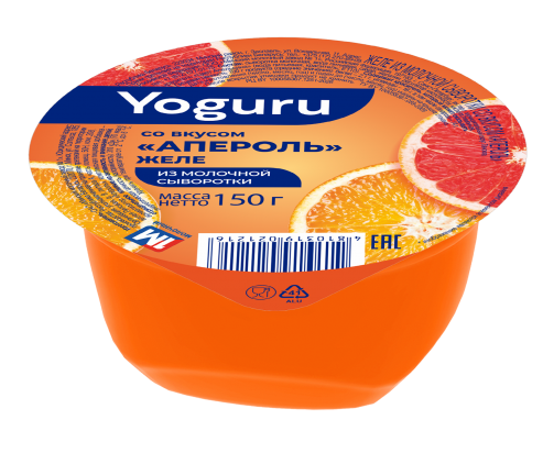 Желе из молочной сыворотки "Yoguru"