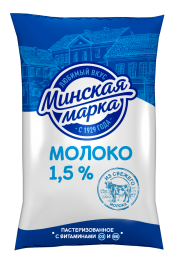 Молоко с витаминами 1,5 % Минская марка