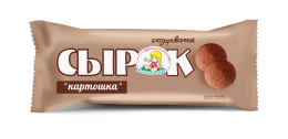 Glazed curd “Kartoshka” 18% 50 g