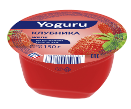 Желе из молочной сыворотки "Yoguru"