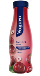 Yougurt 1,5% 290 g with stuffing “cherry"