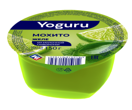 Желе из молочной сыворотки "Yoguru"