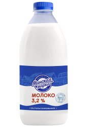 Молоко ультрапастеризованное "Минская марка" 3,2% 1,5 л