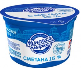 Sour сream "Minskaya marka" 15% 180 g