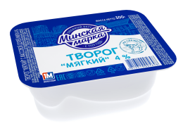 Soft cottage cheese "Minskaya marka" 4%