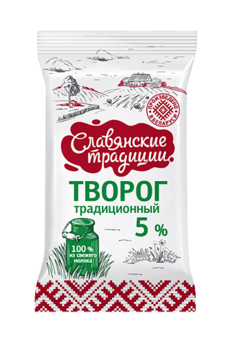 Творог "Славянские традиции" 5% 180г