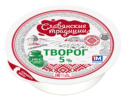 Curd “Slavyanskie tradicii” 5%