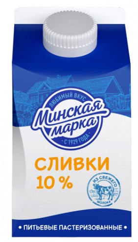 Cream " Minskaya marka" 10% 500 g